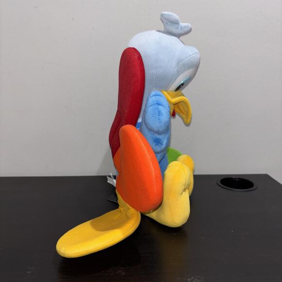 RARE 18" NBC Experience Peacock Rainbow Big Plush Tall Stuffed Rockefeller Plaza - Picture 2 of 11